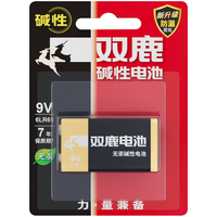 sonluk 双鹿 碳性电池 9V 2粒装