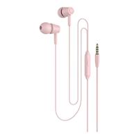 达维琦 S-01 入耳式动圈有线耳机 樱花粉 3.5mm