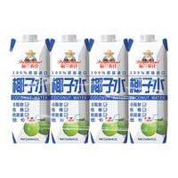 福兰农庄 低糖椰子水 1L*4瓶