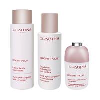 CLARINS 娇韵诗 护肤套装 (清透润白淡斑柔肤水丰润型200ml+焕亮乳液75ml+透亮焕白淡斑精华液第9代50ml)