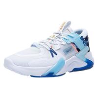 361° 太空系列 浩瀚 QQ飞车联名款 男子休闲运动鞋 572036708-6 白/数字蓝 41