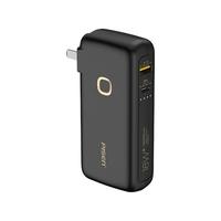 PISEN 品胜 TS-D289 移动电源充电器二合一 魔幻黑 10000mAh Type-C/AC 18W 双向快充