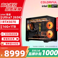 七彩虹 电竞主机265KF/RTX5070/16G/1TB 游戏&生产力兼顾