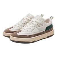 Feiyue. 飞跃 Feiyue/飞跃德训鞋女复古国潮休闲鞋时尚简约潮流百搭板鞋 FXY628ZG 米棕 36