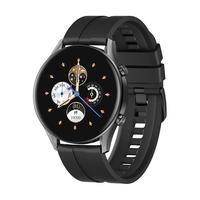 创米小白 IMISW12S 智能手表 46mm 黑色表壳 黑色硅胶表带 (血氧、ECG)