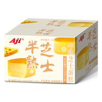 Aji零食糕点 半熟芝士蛋糕500g/箱 营养早餐休闲零食下午茶甜品点心