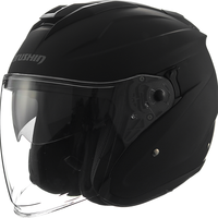 MARUSHIN 马鲁申 L11 摩托车头盔 半盔 哑黑 XXL码