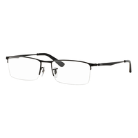 Ray-Ban 雷朋&ZEISS 蔡司 0RX6281D 黑色金属眼镜框+佳锐系列 1.67折射率 非球面镜片