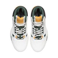 LI-NING 李宁 旧时 女子休闲运动鞋 AGBR084-4 米白色/庄园绿 35