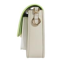 MICHAEL KORS 迈克·科尔斯 Bradshaw系列 女士中号拼色皮质信封包 30T1G2BM2L 芦荟绿多色