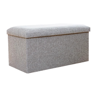 YOUNA 友纳 收纳凳 31*31*31cm 粉色