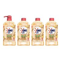 OMO 奥妙 高效洗洁精 1.5kg+1.5kg*4瓶补充装 红柚生姜