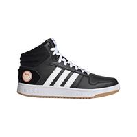 adidas NEO Hoops 2.0 Mid Smiley Company联名款 男子休闲运动鞋 GY7616 黑/白 41