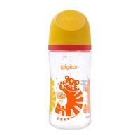 Pigeon 贝亲 自然实感第3代系列 PL426 玻璃彩绘奶瓶 虎年限量版 240ml 吉祥三虎 M 3月+