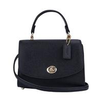 COACH 蔻驰 Micro Tilly系列 女士牛皮手提包 3077 IMBLK 黑色 小号