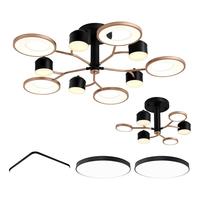  Lighting 雷士 NVC  星月梦系列 10头吊灯+6头吊灯+方卧灯+圆卧灯*2 简约款