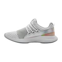 UNDER ARMOUR 安德玛 Charged Breathe iridescent 女子休闲运动鞋 3022808-100 白灰色 36