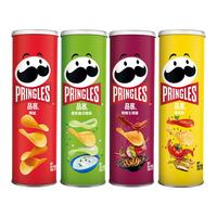 Pringles 品客 薯片组合装 4口味 110g*4罐(原味+酸乳酪洋葱味+番茄味+烧烤牛排味)