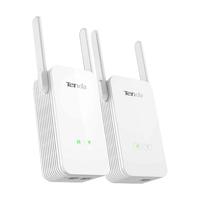 Tenda 腾达 百兆/千兆迷你扩展 电力猫套装 路由器穿墙套装 免布线 WiFi IPTV PH15(套装)1000M无线扩展电力猫