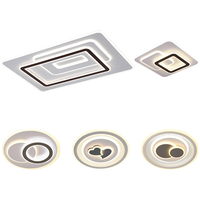 HAIDE LIGHTING 海德照明 星月系列 客厅吸顶灯+方卧灯+圆卧灯*3