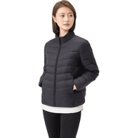 【京东直采】90鸭绒轻薄排骨羽绒服女冬25新款立领保暖内胆外套