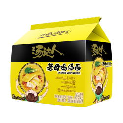 汤达人 老母鸡汤面 5袋