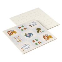 曼龙 宝宝爬行垫6片拼接儿童地垫XPE环保防摔爬爬垫无毒家用婴儿客厅