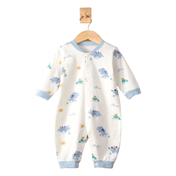 爱贝迪拉 婴儿衣服早秋装新生满月春夏季幼儿宝宝衣服纯棉冬款男女孩连体衣