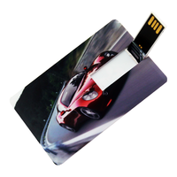 SUOSHI 索士 UT036 USB 2.0 名片式U盘 马到成功 4GB USB-A