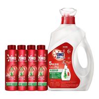OMO 奥妙 除菌除螨洗衣原浆 400g*4瓶 桉树艾草