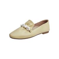 TATA 他她 女士单鞋 ICF10AA2 珍珠款 黄色 38