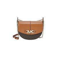 MICHAEL KORS 迈克·科尔斯 女士单肩马鞍包 32T1GZYC0B 深棕/橡果棕 小号