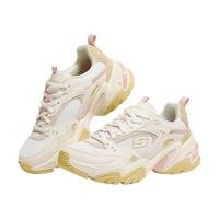 斯凯奇(Skechers)机甲鞋 | 男跑步鞋复古老爹鞋女透气轻便潮流运动鞋 149916-WMLT 星耀晨羲 女款 38.5