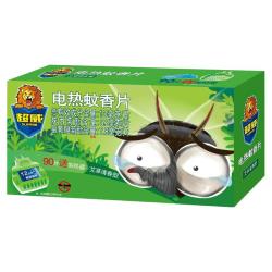 超威 电热蚊香片 1器+90片 艾草清香型