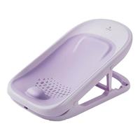 嫚熙 婴儿洗澡躺托新生儿浴盆可坐浴床可调节座椅浴架宝宝浴架 婴儿浴床-格拉蒙紫