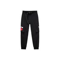 KELME 卡尔美 5214CK3002 男童运动长裤 黑色 110cm
