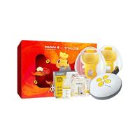 美德乐吸奶器电动双边穿戴免手扶静音全自动集乳器丝韵翼智能版