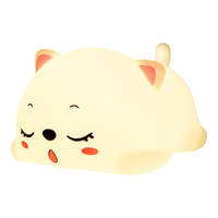 夕风 呼噜猫 硅胶小夜灯 拍拍款