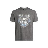 KENZO 凯卓 男士圆领短袖T恤 FA55TS0504YA 烟灰色 L
