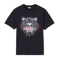 KENZO 凯卓 男士圆领短袖T恤 FA55TS0504YA 黑色 M