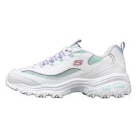 SKECHERS 斯凯奇 D'lites 1.0 女子休闲运动鞋 66666295/WAQ 白色/浅绿色 35.5