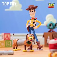 TOPTOY迪士尼玩具总动员30周年经典角色系列手办巴斯光年盲盒摆件