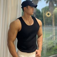 洛必达 Lopida 洛必达 男士运动无袖健身背心 2025