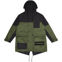 Dickies 字母印花棉衣外套 男式休闲百搭外套 棉服男 9459 黑色 (宽松版型) XL