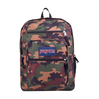 JANSPORT 大容量34升侧面网兜双肩背包 迷彩