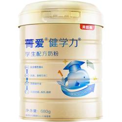 贝因美 儿童奶粉菁爱健学力学生配方奶粉680g