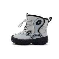 史努比 儿童冬季加绒防滑雪地靴
