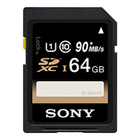 索尼（SONY） 高速卡 内存卡 相机存储卡 卡 SD卡/读卡器 【SD卡】UY系列（90m/s）64G