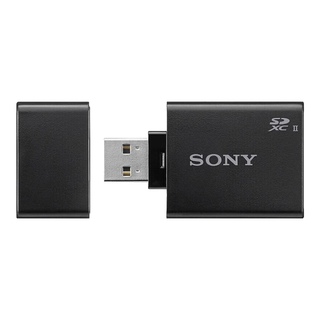  SONY/索尼 兼容SD卡+UHS-II卡 读卡器  1GB