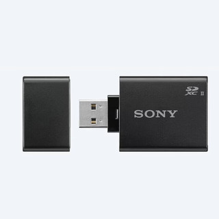  SONY/索尼 兼容SD卡+UHS-II卡 读卡器  1GB